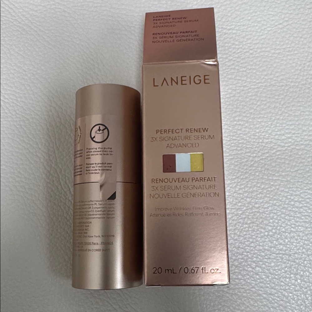 Laneige Perfect Renew 3X Signature Serum Advanced (Brand New) 20ml